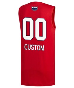 Custom 00 FAU Owls 2023 March Madness Basketball Men Jersey- Red
