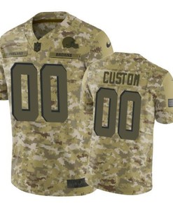 Custom Jersey Nfl Camo Cleveland Browns