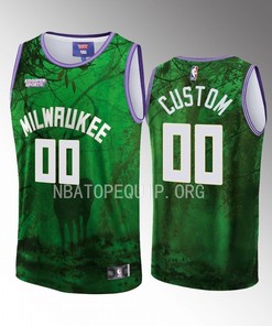 Custom Milwaukee Bucks & KidSuper Studios Unisex Hometown Jersey