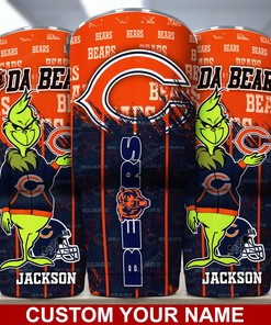 Custom Name Tumbler - Chicago Bears