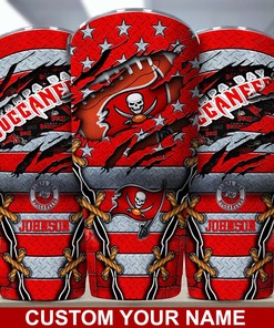 Custom Name Tumbler for Tampa Bay Buccaneers Fans - Limited Edition