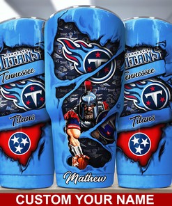 Custom Name Tumbler for Tennessee Titans Fans - Limited Edition