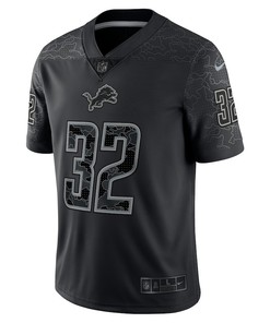 D'Andre Swift Detroit Lions RFLCTV Limited Jersey - Black