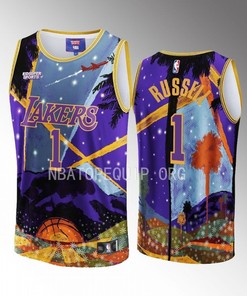 D'Angelo Russell 1 Los Angeles Lakers & KidSuper Studios Unisex Hometown Jersey