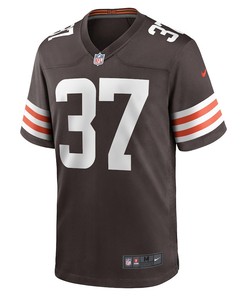 D'Anthony Bell Cleveland Browns Game Player Jersey - Brown