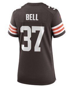D'Anthony Bell Cleveland Browns Women's Game Player Jersey - Brown