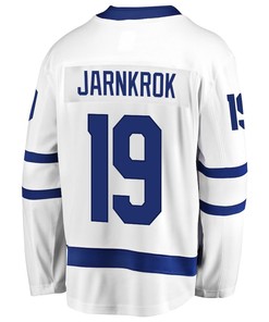 DCalle Jarnkrok 19 Toronto Maple Leafs Stanley Cup 2023 Playoffs Patch Away Breakaway Men Jersey - White