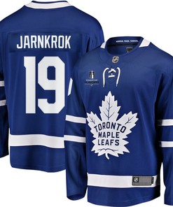 DCalle Jarnkrok 19 Toronto Maple Leafs Stanley Cup 2023 Playoffs Patch Home Breakaway Men Jersey - Blue