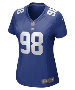 D.J. Davidson New York Giants Women's Game Player Jersey - Royal
