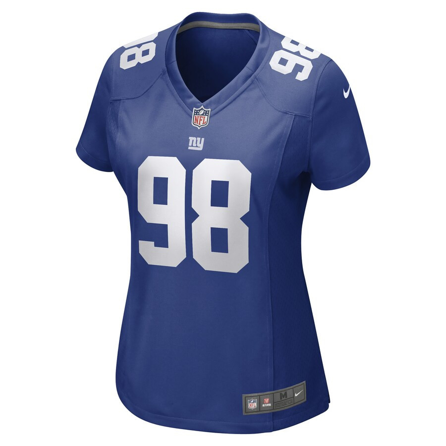D.J. Davidson New York Giants Women's Game Player Jersey - Royal