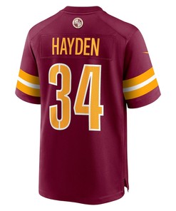 D.J. Hayden Washington Commanders Game Jersey - Burgundy