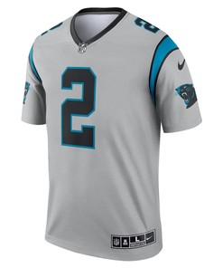 D.J. Moore 2 Carolina Panthers Inverted Legend Jersey - Silver