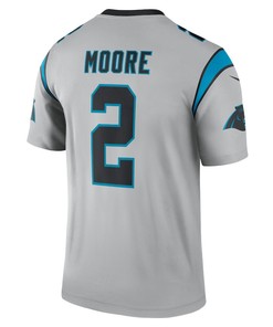 D.J. Moore 2 Carolina Panthers Inverted Legend Jersey - Silver