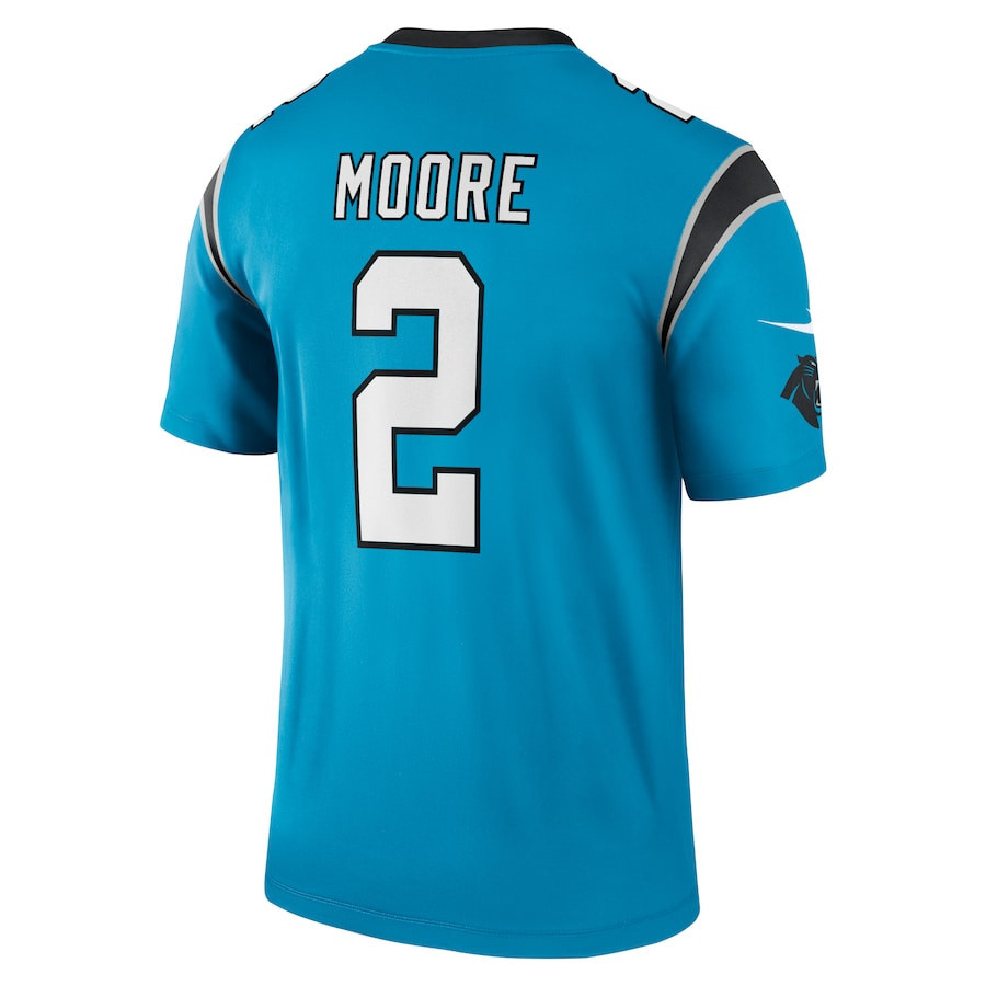D.J. Moore 2 Carolina Panthers Legend Jersey - Blue