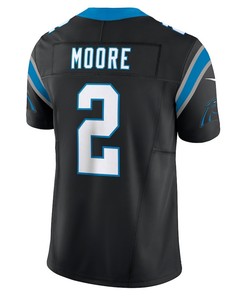 D.J. Moore 2 Carolina Panthers Vapor F.U.S.E. Limited Jersey - Black