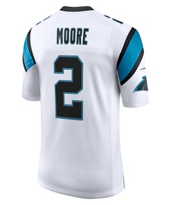 D.J. Moore 2 Carolina Panthers Vapor Limited Jersey - White