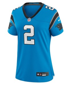 D.J. Moore 2 Carolina Panthers Women's Alternate Game Jersey - Blue