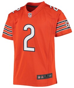D.J. Moore 2 Chicago Bears Alternate Game Youth Jersey - Orange