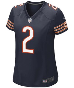 D.J. Moore 2 Chicago Bears Game Women Jersey - Navy