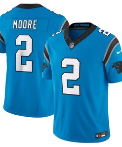 D.J. Moore Carolina 2 Panthers Alternate Vapor F.U.S.E. Limited Jersey - Blue