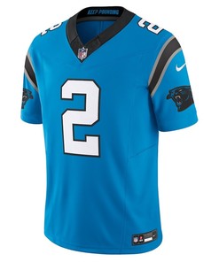 D.J. Moore Carolina 2 Panthers Alternate Vapor F.U.S.E. Limited Jersey - Blue