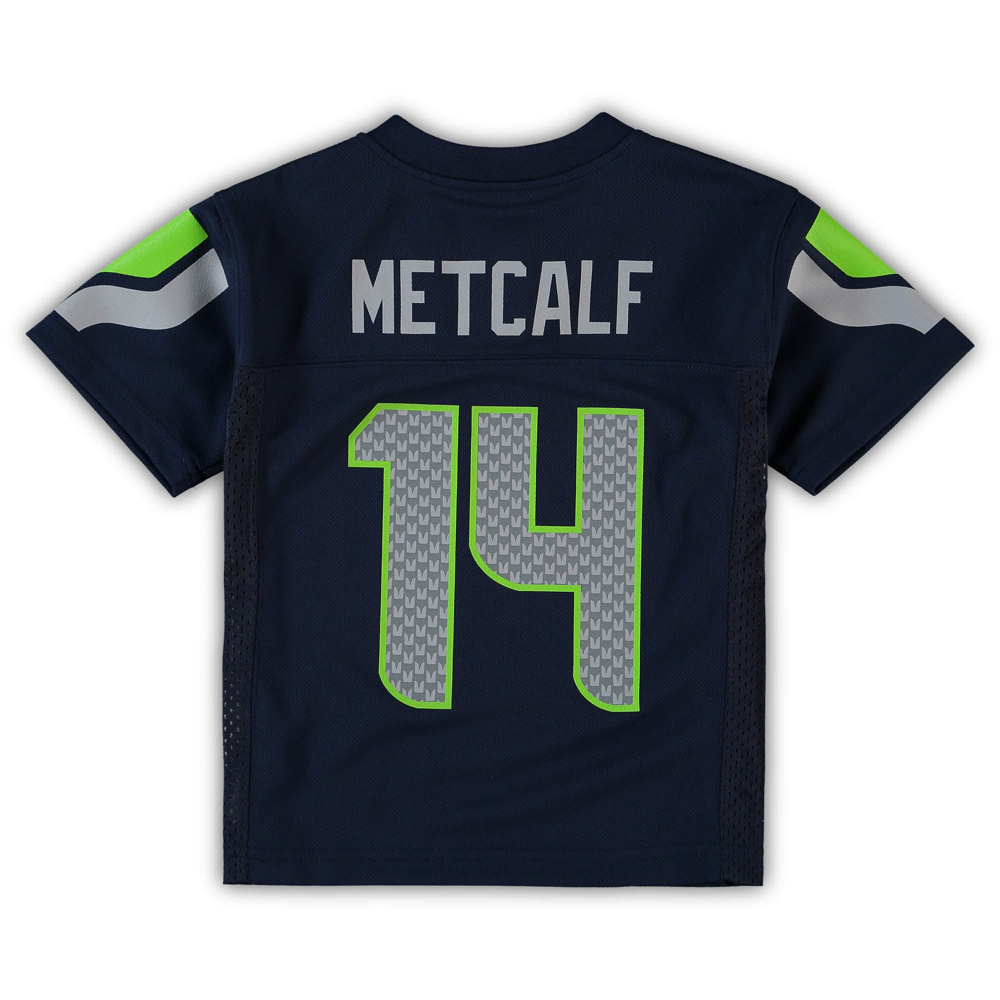 DK Metcalf 14 Seattle Seahawks Preschool Game Jersey - College Navy
