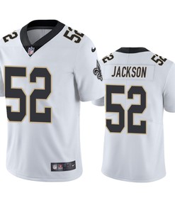 D'Marco Jackson 52 New Orleans Saints White Vapor Limited Jersey