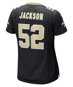 D'Marco Jackson New Orleans Saints Women's Game Player Jersey - Black