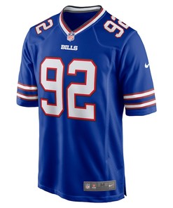 DaQuan Jones Buffalo Bills Game Player Jersey - Royal