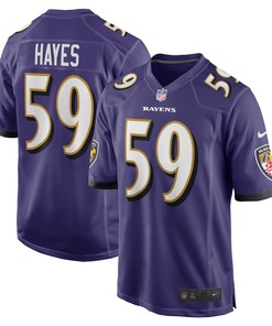 Daelin Hayes Baltimore Ravens Game Jersey - Purple Nfl