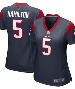 Daesean Hamilton Houston Texans Womens Game Jersey - Navy Nfl