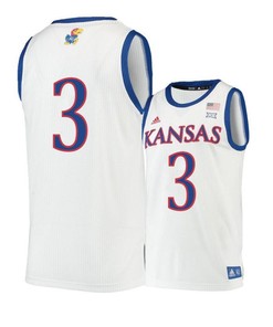 Dajuan Harris 3 Kansas Jayhawks Basketball Men Jersey - Beige