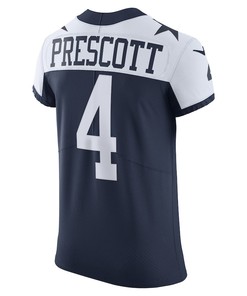 Dak Prescott 4 Dallas Cowboys Alternate Vapor Elite Player Jersey - Navy