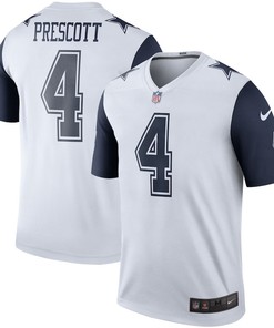 Dak Prescott 4 Dallas Cowboys Color Rush Legend Player Jersey - White