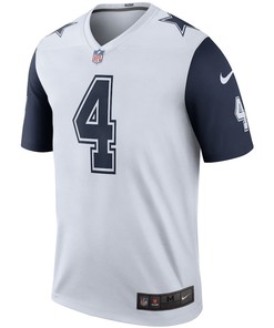 Dak Prescott 4 Dallas Cowboys Color Rush Legend Player Jersey - White