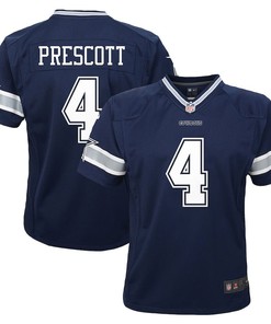 Dak Prescott 4 Dallas Cowboys Infant Player Game Jersey - Navy
