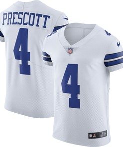 Dak Prescott 4 Dallas Cowboys Vapor Elite Player Jersey - White
