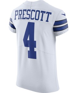 Dak Prescott 4 Dallas Cowboys Vapor Elite Player Jersey - White