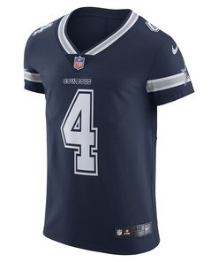 Dak Prescott 4 Dallas Cowboys Vapor Elite Player Team Jersey - Navy