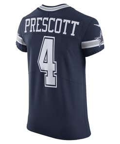 Dak Prescott 4 Dallas Cowboys Vapor Elite Player Team Jersey - Navy