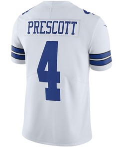 Dak Prescott 4 Dallas Cowboys Vapor Limited Player Jersey - White