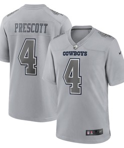 Dak Prescott Dallas Cowboys Atmosphere Fashion Game Jersey - Gray