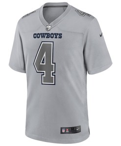 Dak Prescott Dallas Cowboys Atmosphere Fashion Game Jersey - Gray