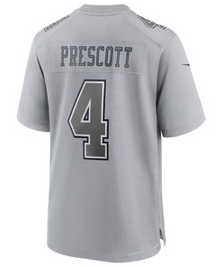 Dak Prescott Dallas Cowboys Atmosphere Fashion Game Jersey - Gray