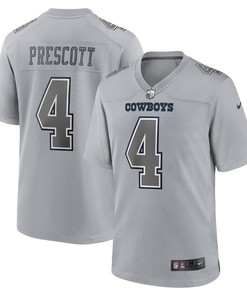 Dak Prescott Dallas Cowboys Atmosphere Fashion Game Jersey - Gray Nfl