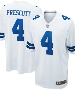 Dak Prescott Dallas Cowboys Game Jersey - White Nfl