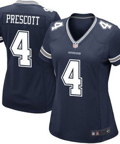 Dak Prescott Dallas Cowboys Nike Girls Youth Game Jersey - Navy