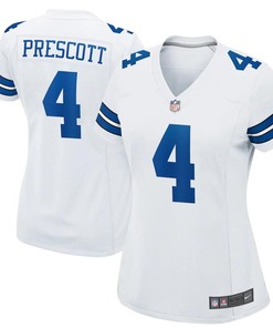 Dak Prescott Dallas Cowboys Nike Womens Game Jersey - White