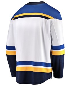 Dalibor Dvorsky #51 St. Louis Blues 2023 NHL Draft Away Men Jersey - White