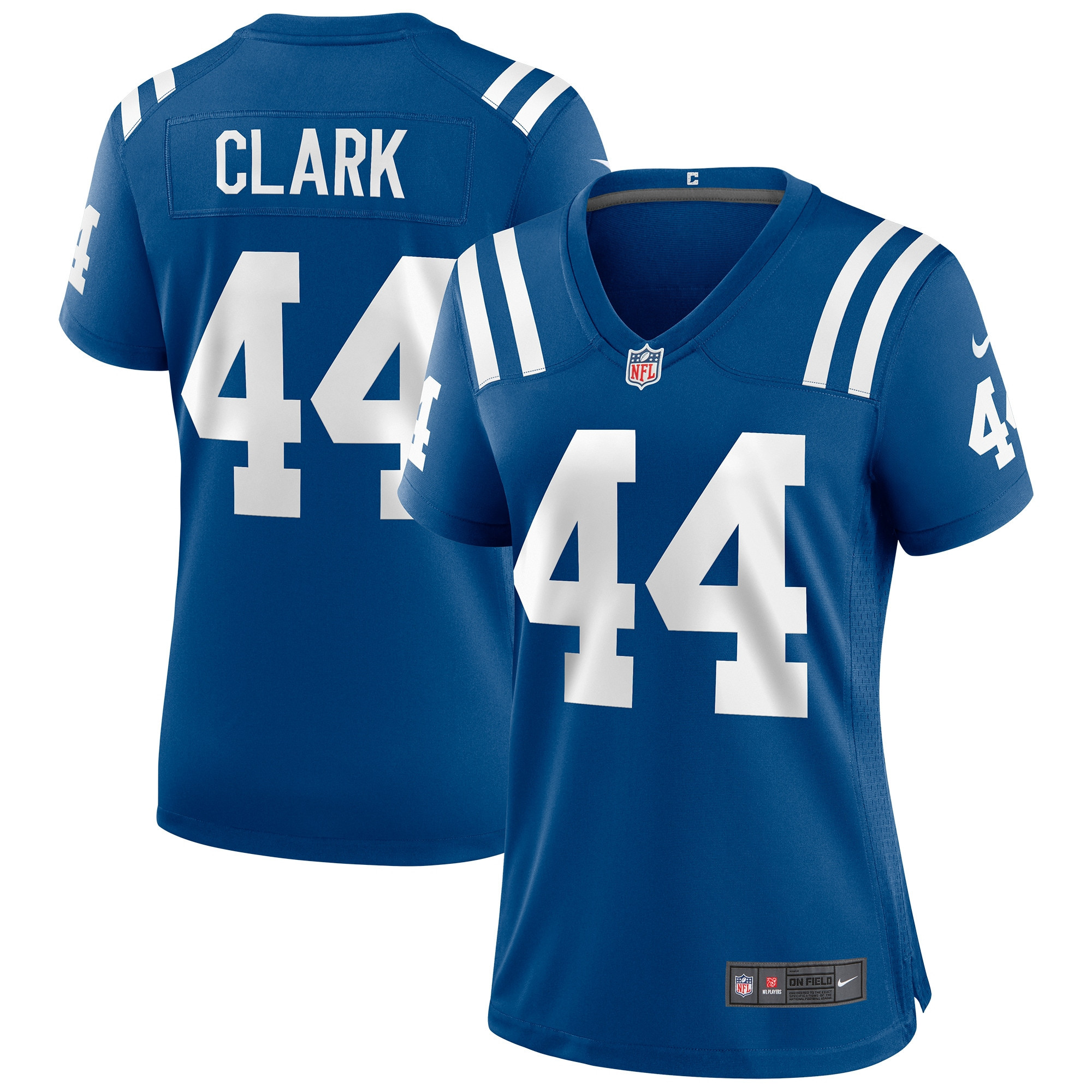 Dallas Clark Indianapolis Colts Womens Game Retired Player Jersey - Royal Nfl